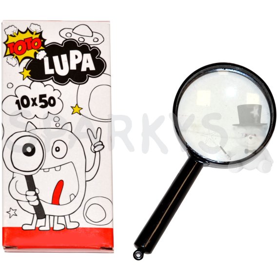 Lupa 10x50 mm                    