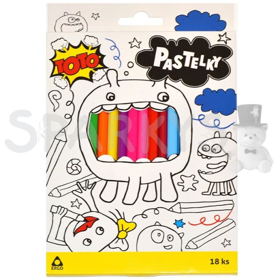 Pastelky ERGO 18 ks                    