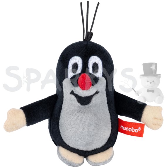 Moravská Ústředna - Krtek 8 cm plyšový přívěsek s poutkem na zavěšení                    