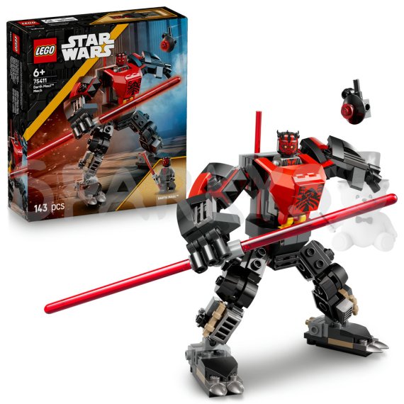 LEGO® Star Wars™ 75411 Darth Maul™ a jeho robotický oblek                    