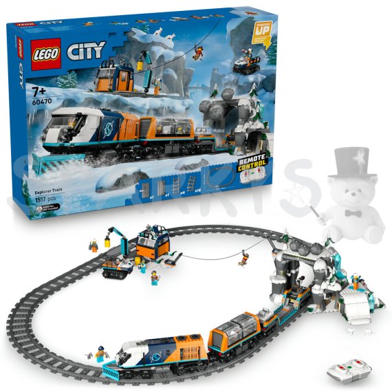 LEGO® City 60470 Polární expres pro průzkumníky Arktidy                    