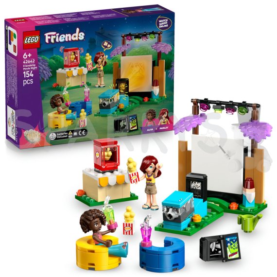 LEGO® Friends 42642 Filmový večer s kamarády                    