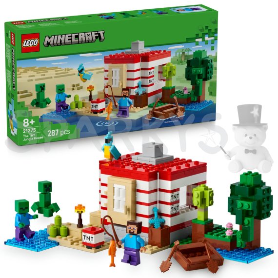 LEGO® Minecraft® 21275 TNT dům v džungli                    