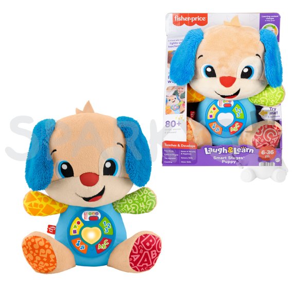 Fisher Price Smart stages mluvící pejsek cz/sk/eng/hu/pl                    