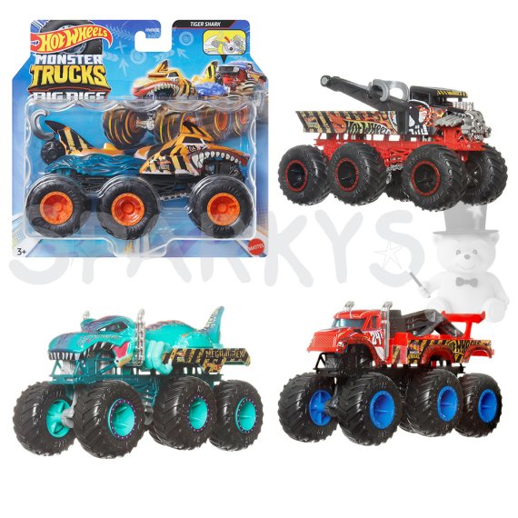 Hot Wheels Monster Trucks náklaďáčky 1:64 - více druhů                    
