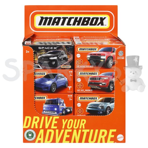 Matchbox angličák v krabičce - více druhů                    