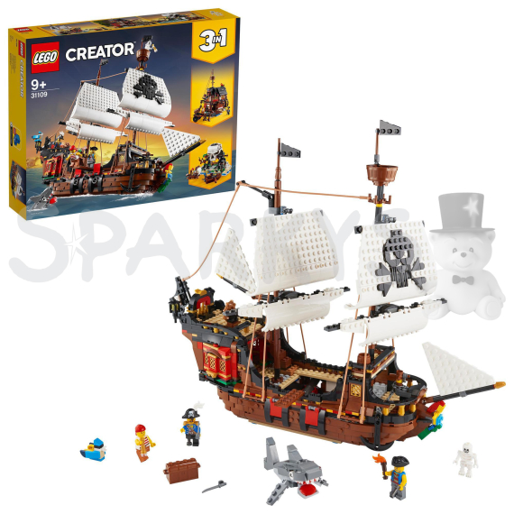 LEGO® Creator 3 v 1 31109 Pirátská loď                    
