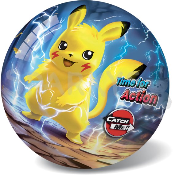 Míč Pokémon Catch Me Time For Action 23 cm                    