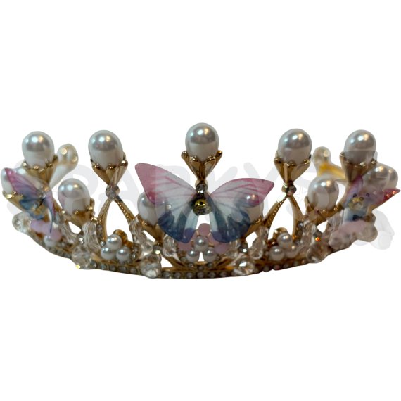 PINK - Čelenka Butterfly Crown                    