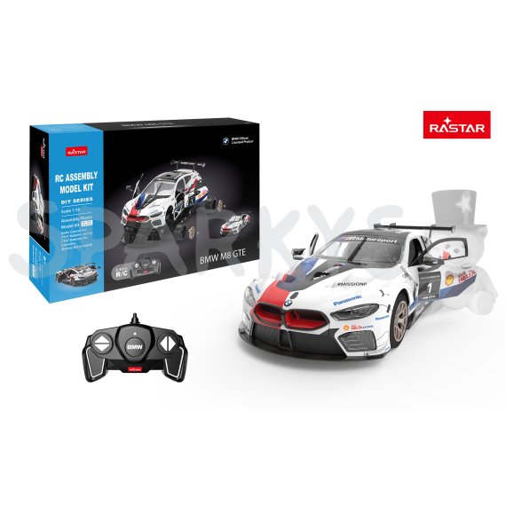 Rastar R/C stavebnice 1:18 BMW M8 GTE                    