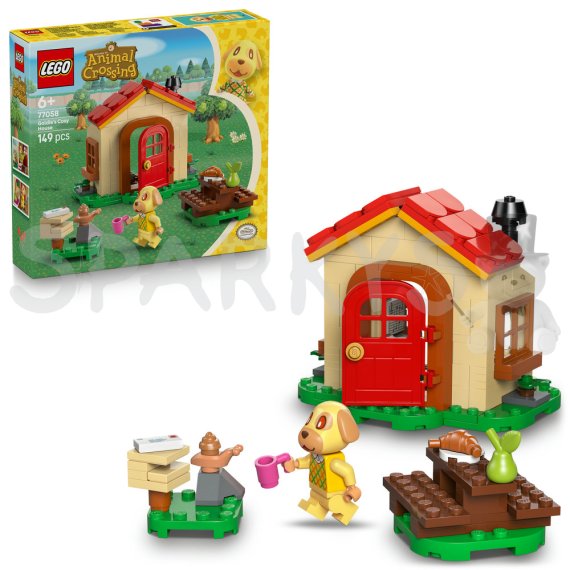 LEGO® Animal Crossing™ 77058 Goldie a její útulný dům                    