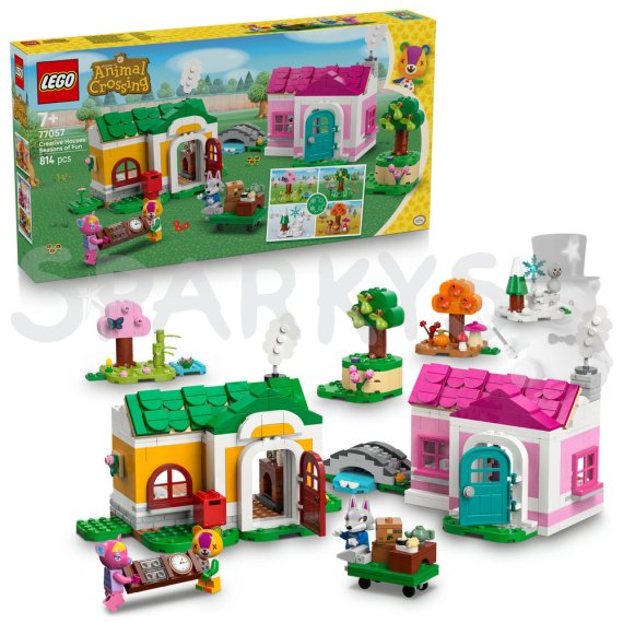 LEGO® Animal Crossing™ 77057 Tvořivé domečky: Zábavná roční období                    