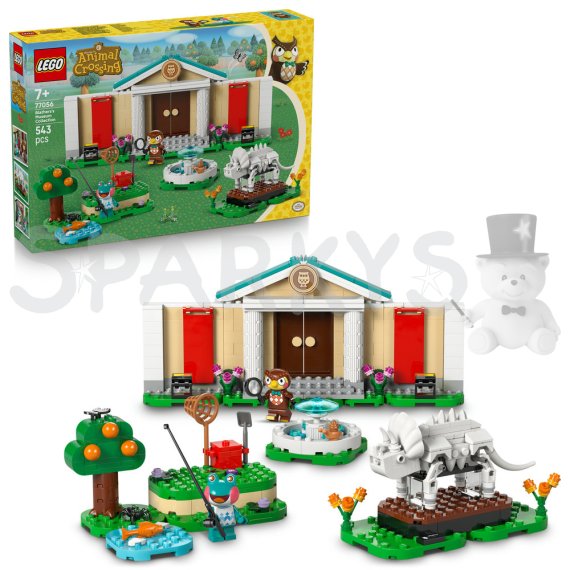 LEGO® Animal Crossing™ 77056 Blathers a jeho muzejní sbírka                    