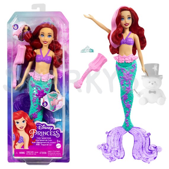 Disney Princess Ariel s barevným efektem                    