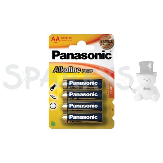 Panasonic - Alkalická tužková baterie AA 4ks                    
