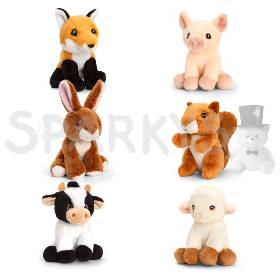 Keeleco Sběratelská farmářská zvířata 14 cm 6 druhů                    