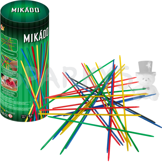 STUDO GAMES - Obří mikádo v plechové krabičce                    
