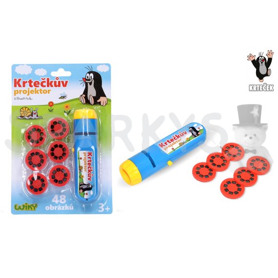 Projektor Krtek 48 snímků                    