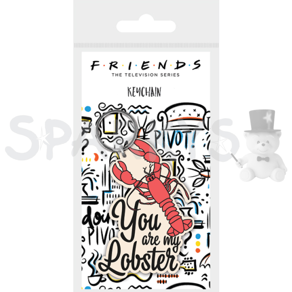 Přátelé Klíčenka gumová - You are my lobster                    
