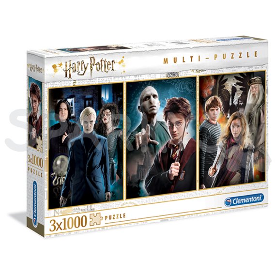 Clementoni - Puzzle 1000 Harry Potter - Harry                    