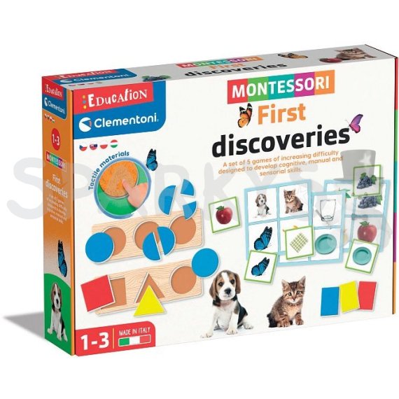 Vzdělávací hry - Montessori - Objevování                    