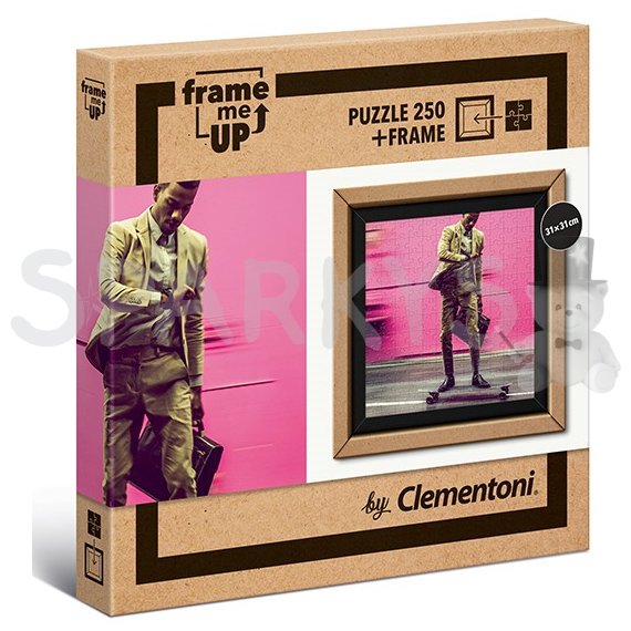 Clementoni - Puzzle 250 + rámeček Žít rychleji                    