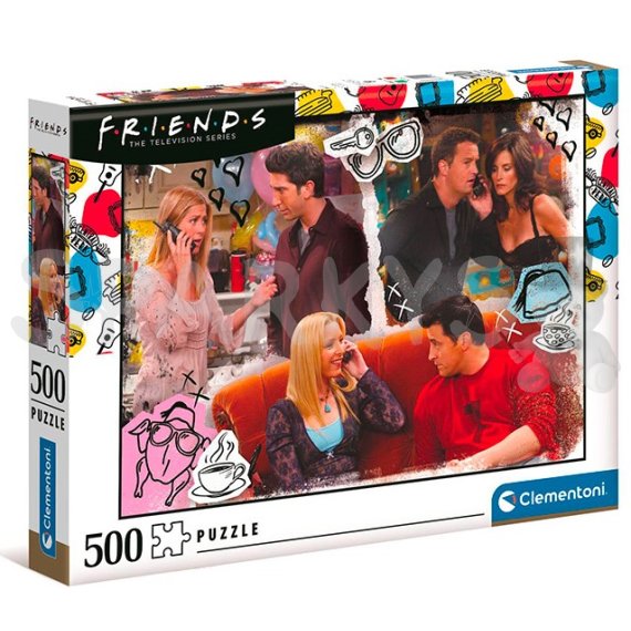 Clementoni - Puzzle 500 Friends                    