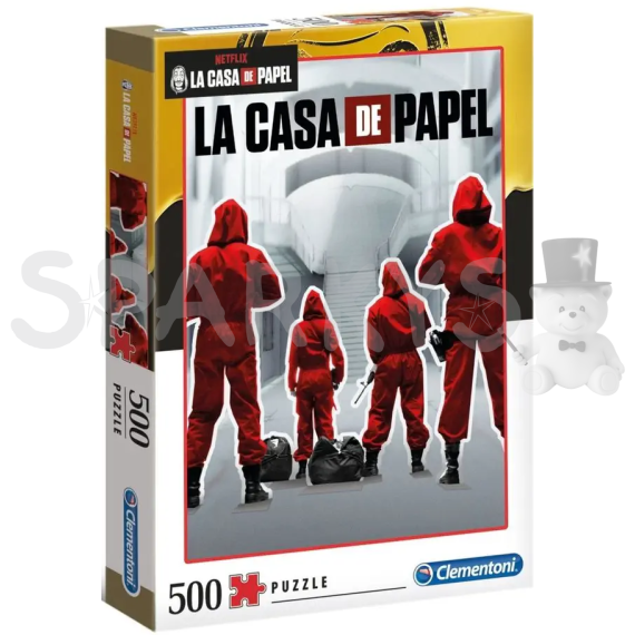 Clementoni - Puzzle 500 Netflix: Papírový dům                    