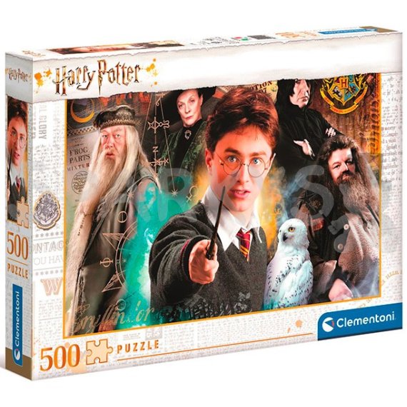 Clementoni - Puzzle 500 Harry Potter 2                    