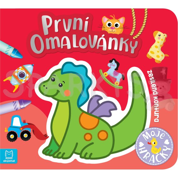 První omalovánky. Moje hračky                    