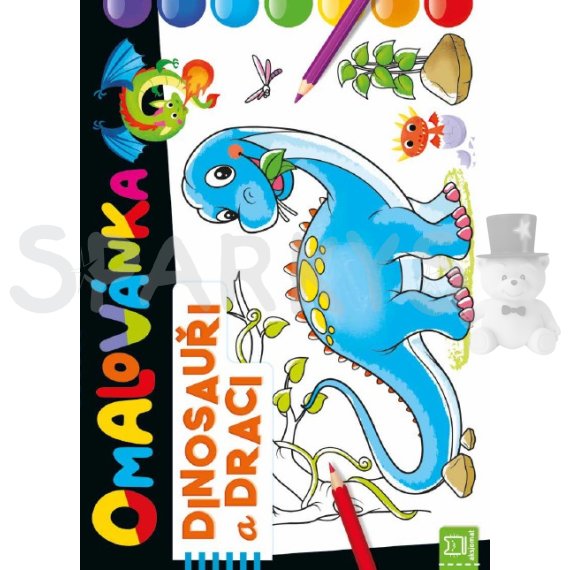 Omalovánka Dinosauři a draci                    