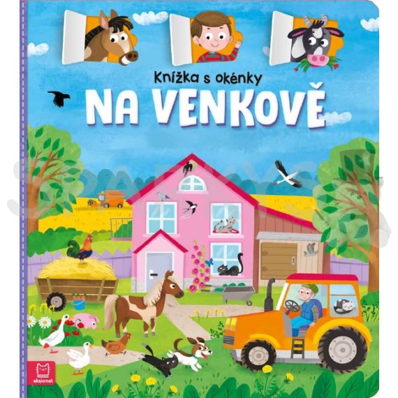 Knížka s okénky Na venkově                    