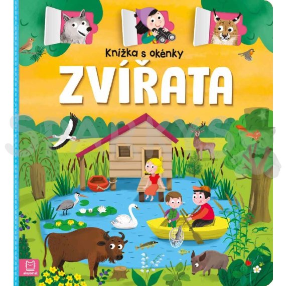 Knížka s okénky Zvířata                    