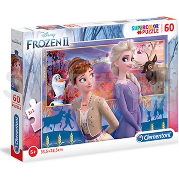 Clementoni - Puzzle Supercolor 60 Frozen 2                    