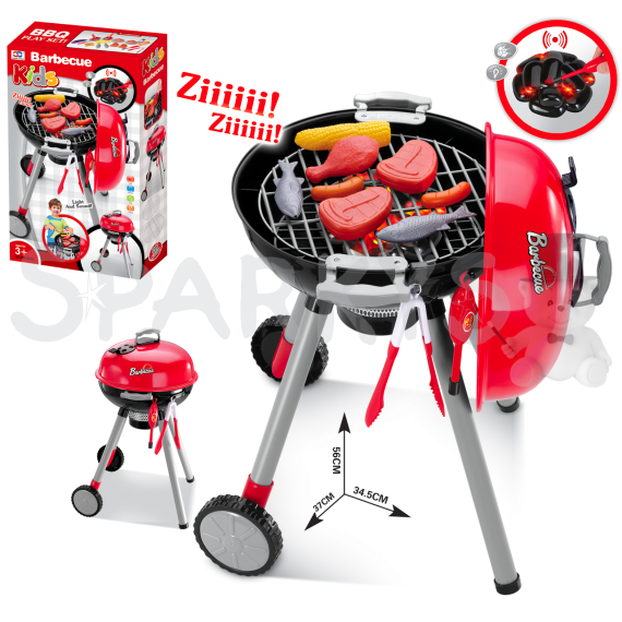 Zahradní grilovací set se světlem a zvukem                    