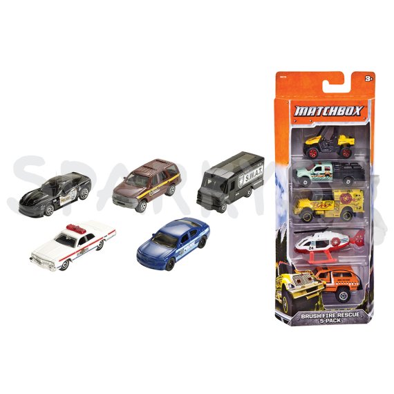 Matchbox Angličák 5 ks - více druhů                    