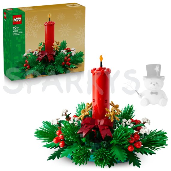 LEGO® Iconic 40743 Vánoční dekorace na stůl                    