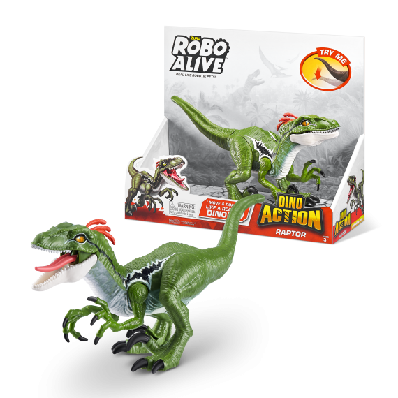 ZURU - ROBO ALIVE - Dino Action Raptor                    