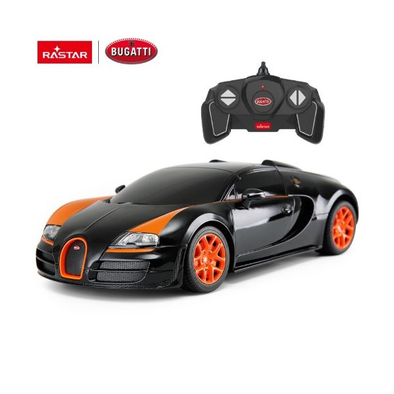 Epee RC 1:18 Bugatti Grand Sport Vitesse (bílý, oranžový, černý)                    