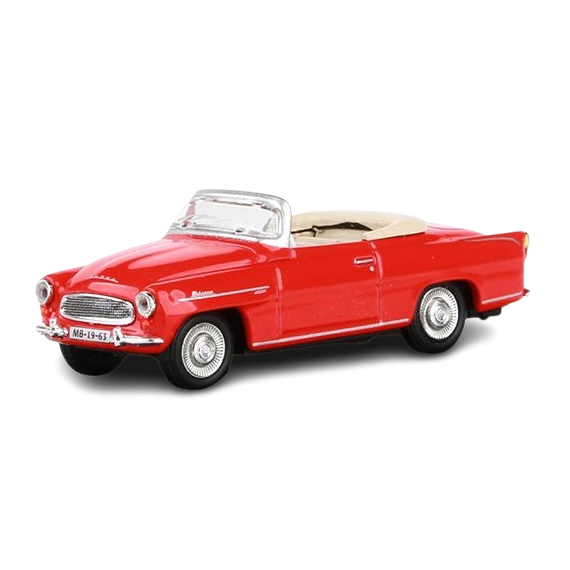 ABREX - Škoda Felicia Roadster (1963) 1:72 - Červená Světlá                    