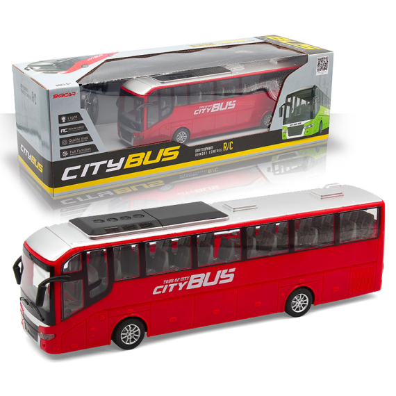 SPARKYS - R/C Autobus City Bus červený                    