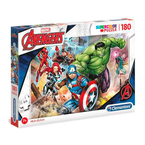 Clementoni - Puzzle 180 Avengers                    