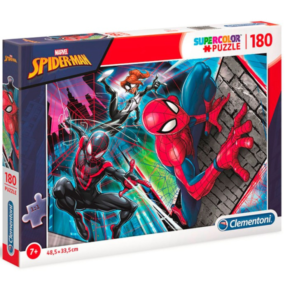 Clementoni - Puzzle 180 Spiderman                    