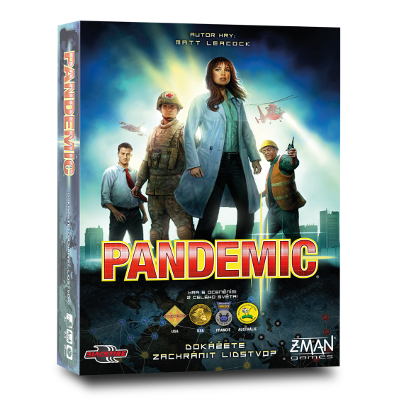 ADC Blackfire Společenská hra Pandemic                    