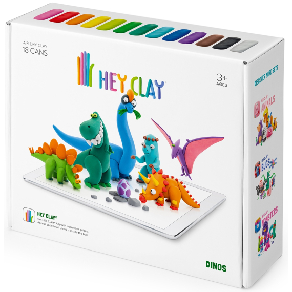 TM Toys - Modelovací  Hey Clay Dinosauři                    