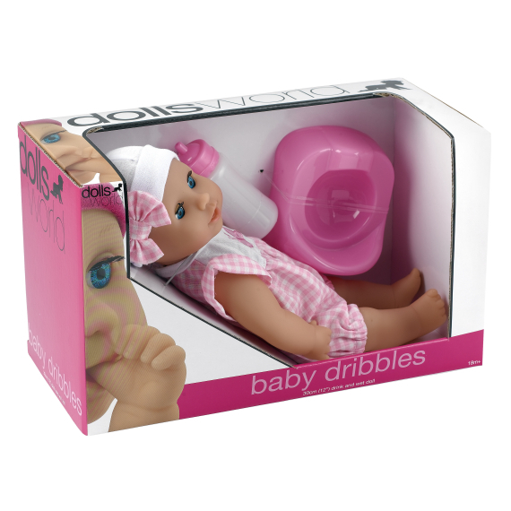 Dolls World - Baby Dribbles 30 cm                    
