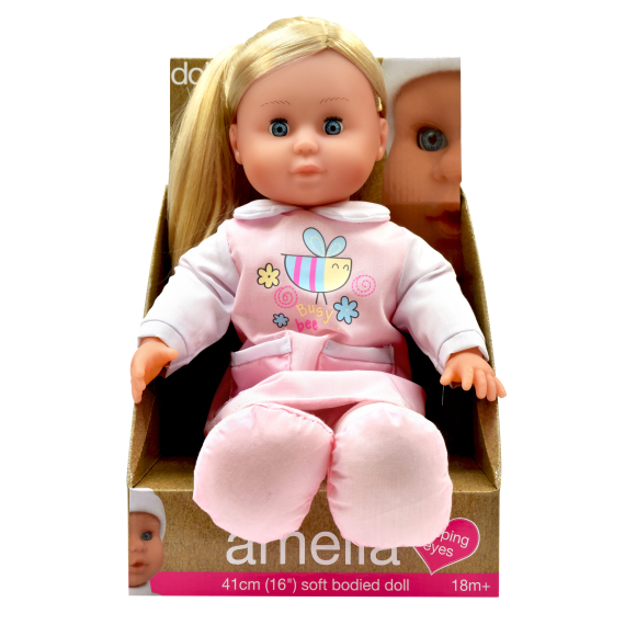 Dolls World - Panenka Amelia 41 cm                    