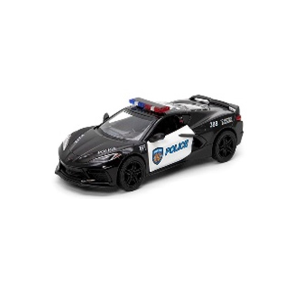 Kovový model - Corvette Policie 2021                    