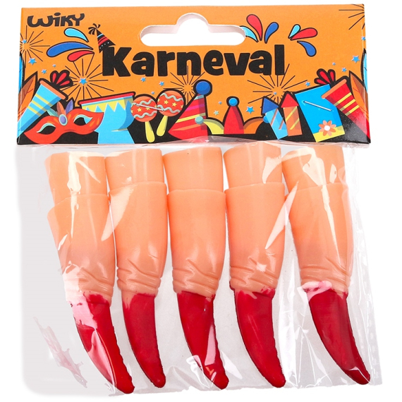 Wiky - Set karneval prsty 10 ks                    