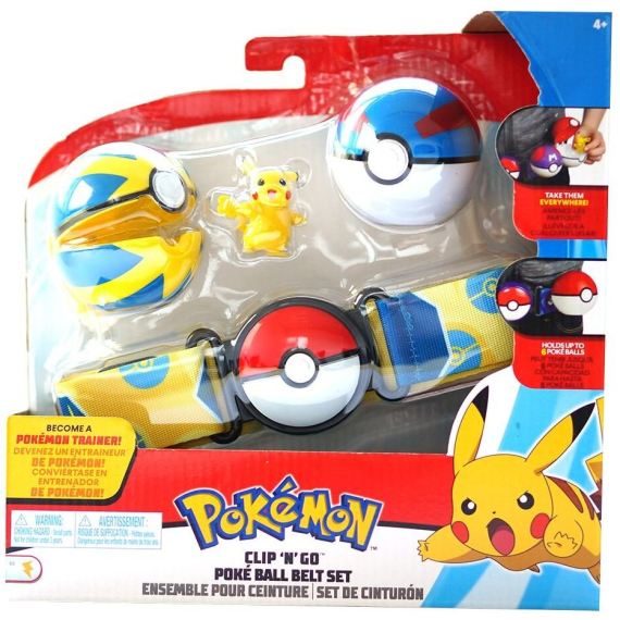 Pokémon Poké Ball Belt Clip &#039;n&#039; Go Set více druhů                    
